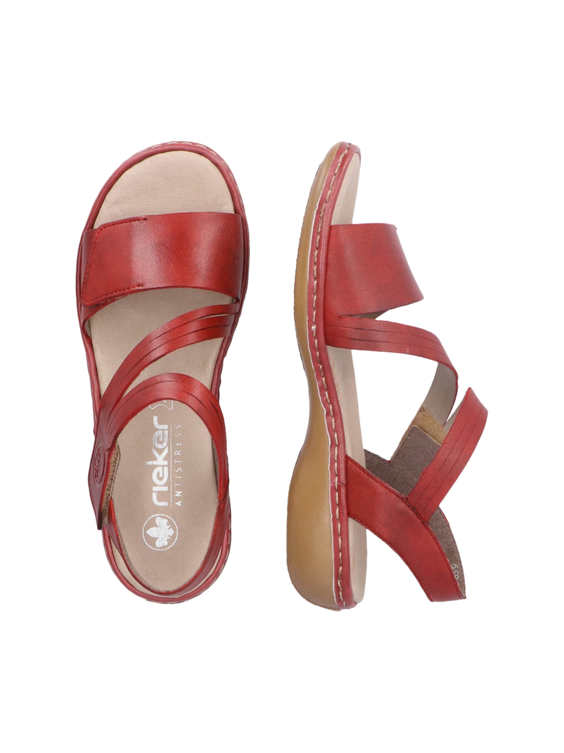 Sandalo di Rieker in rosso