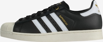 ADIDAS ORIGINALS Matalavartiset tennarit 'SUPERSTAR II' värissä musta: etupuoli