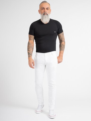 Indumentum Slim fit Chino Pants in White