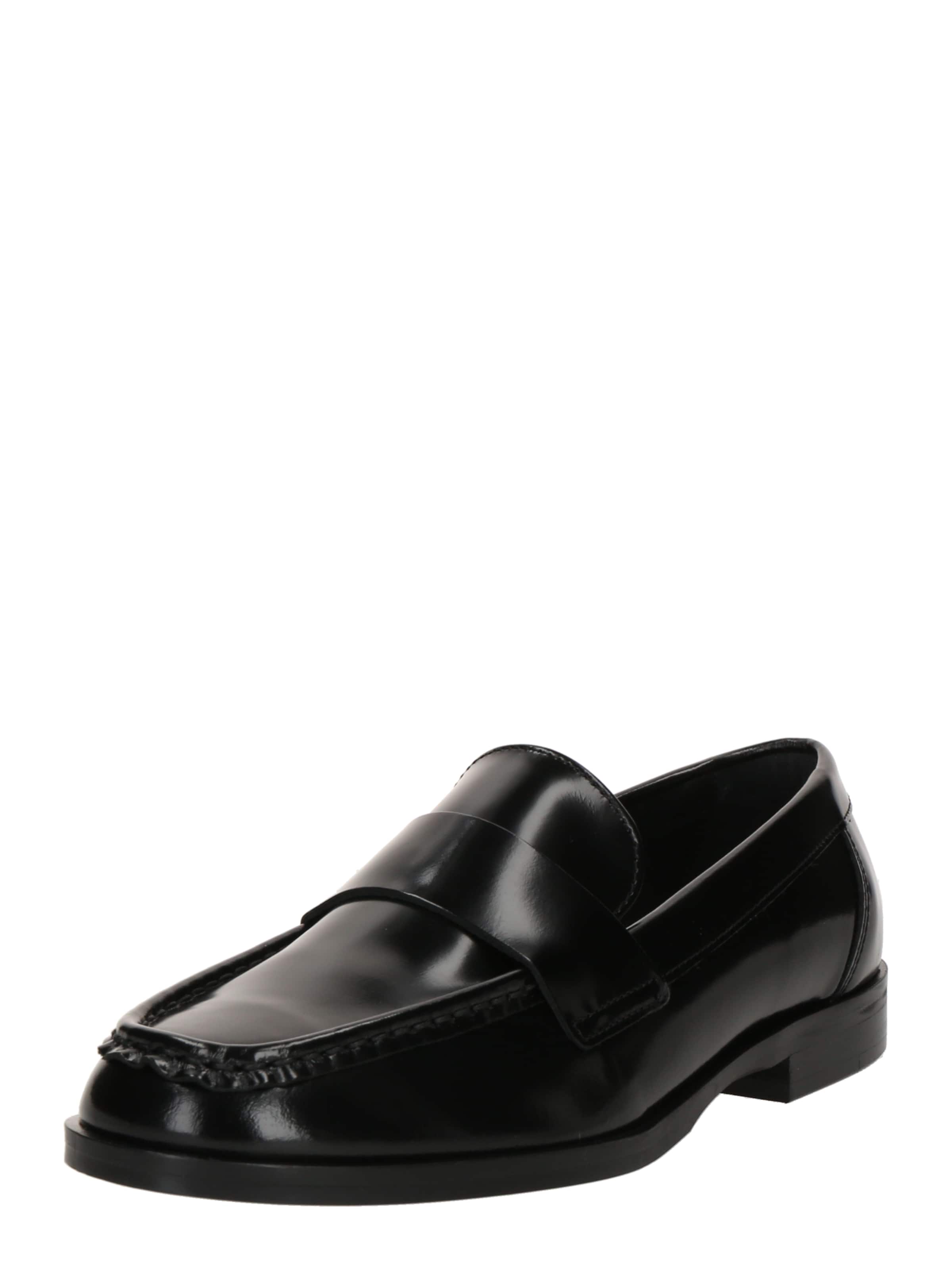 Mocassin 'BRUSH' Calvin Klein en noir : devant
