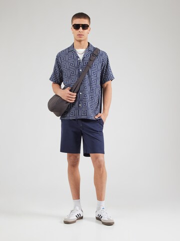 Jack & Jones Premium Regular fit Button Up Shirt 'JPRBLULINCOLN' in Blue