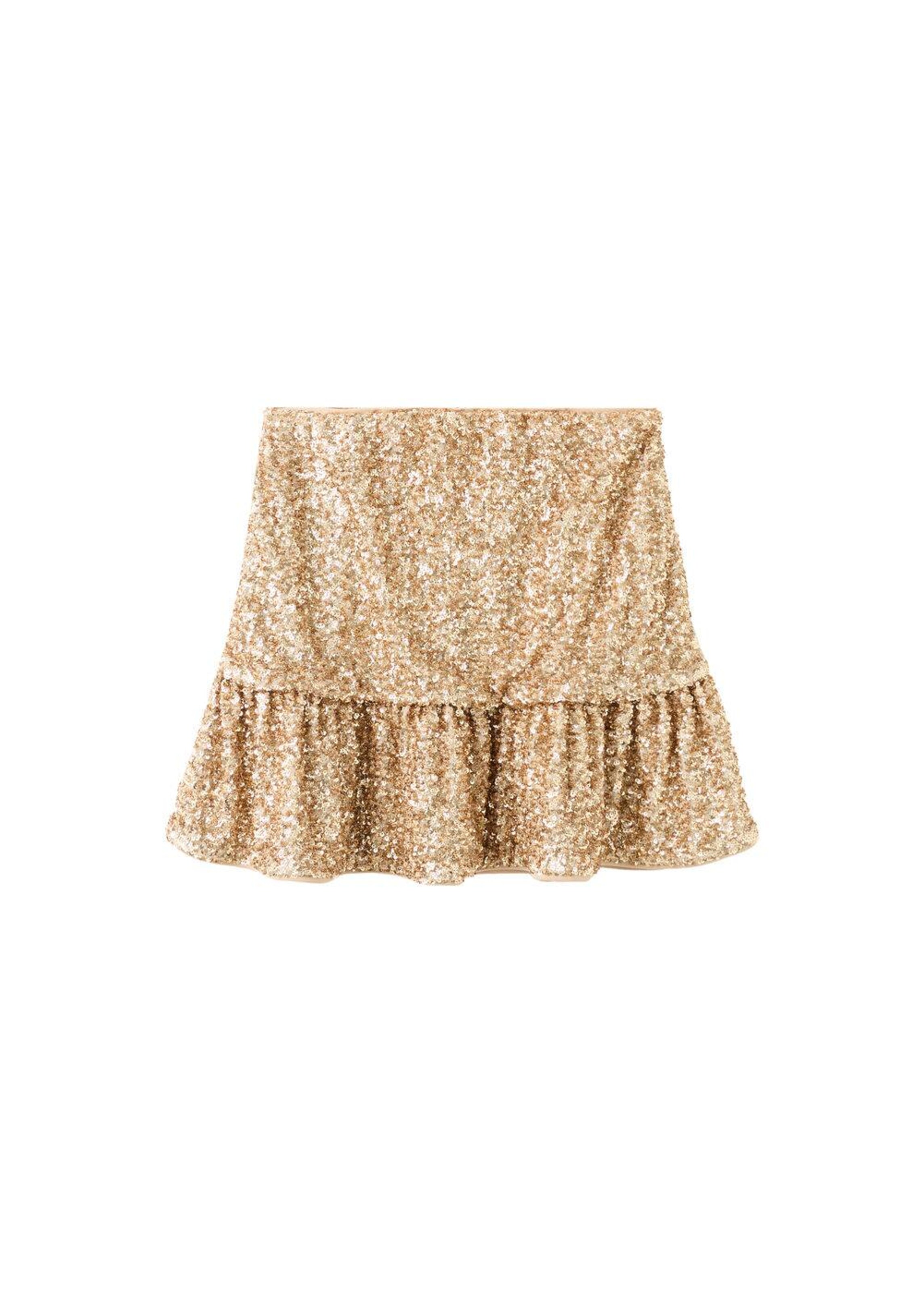 MANGO KIDS Skirt 'Doraset' in Gold: front