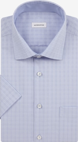 Coupe regular Chemise business SEIDENSTICKER en bleu