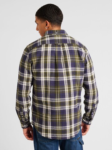 FARAH - Regular Fit Camisa 'GREENWOOD' em verde