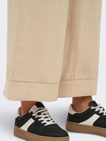 Wide Leg Pantalon ONLY en beige