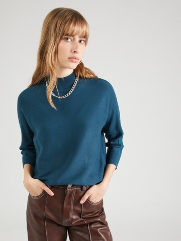 COMMA - Pullover em azul: frente