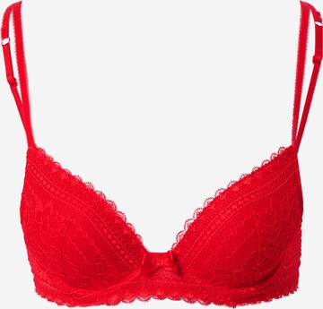 ETAM Push-up BH 'PANAMA' in Rot: predná strana