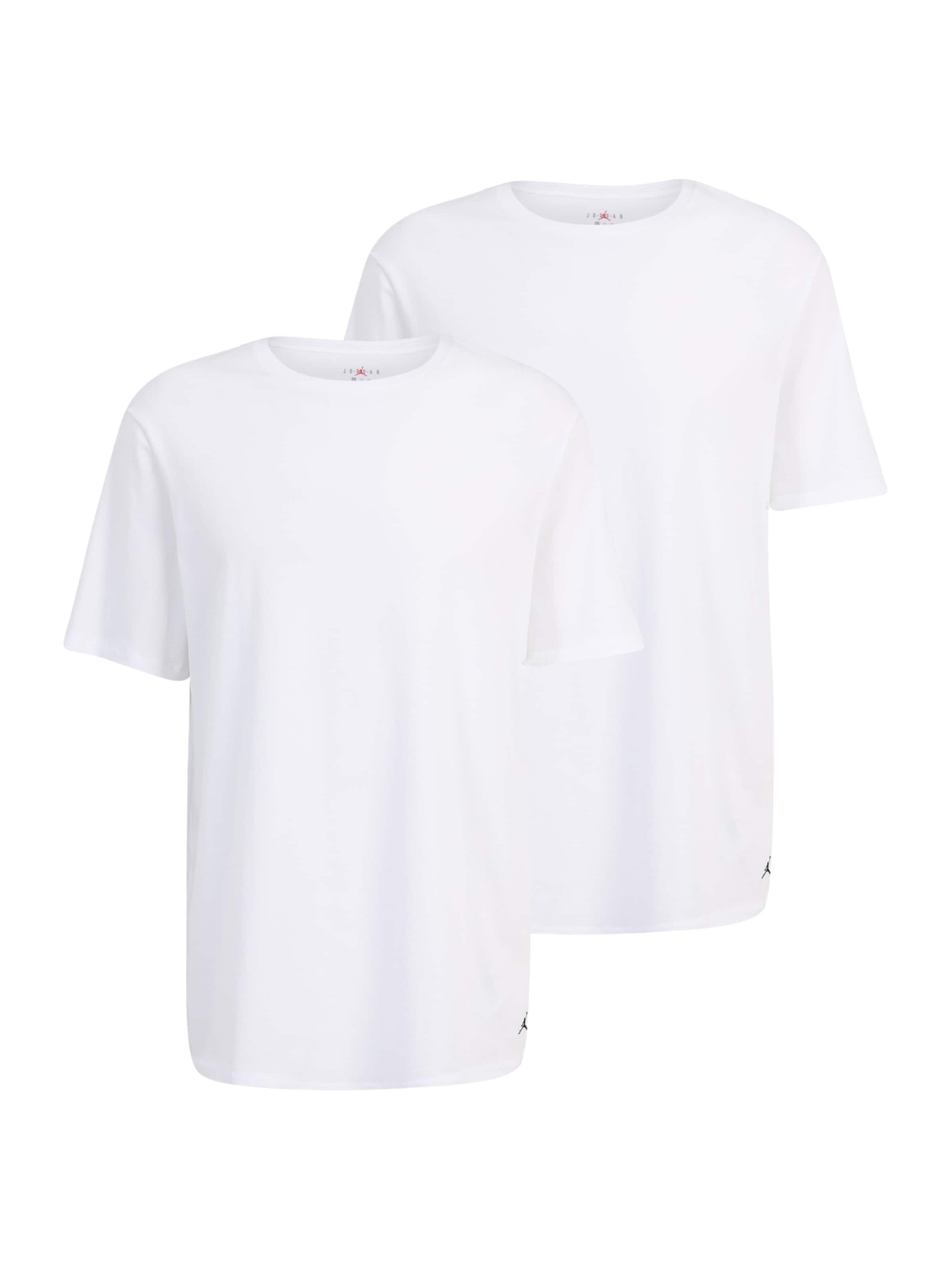 Tricou de la Jordan pe alb: față