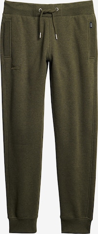Superdry Pants 'Essential' in Green: front