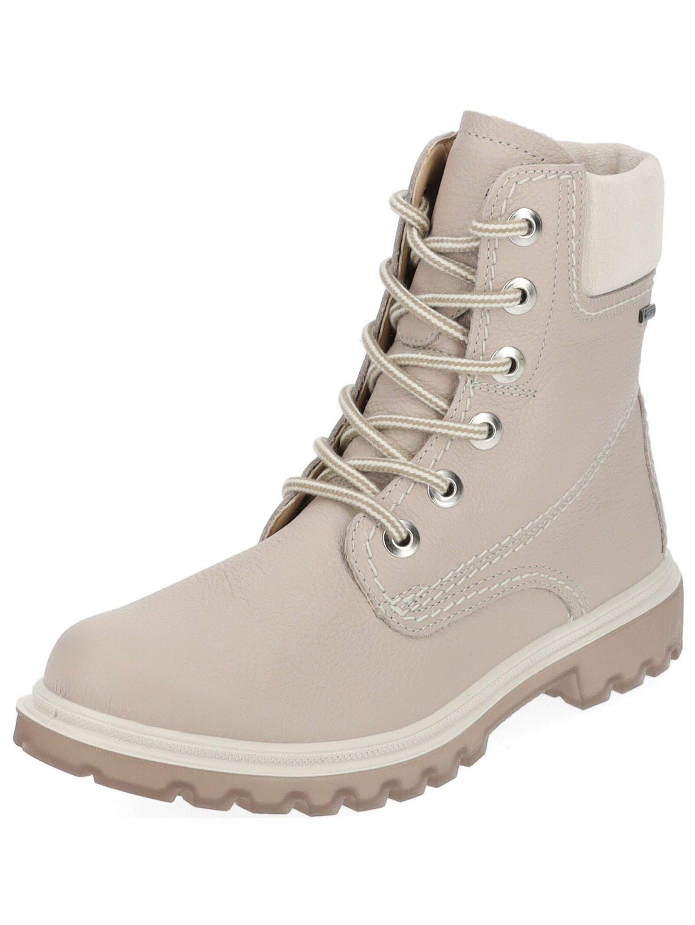 SUPERFIT Veterlaarsjes in Beige: voorkant