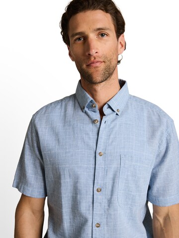 TOM TAILOR Regular fit Overhemd in Blauw