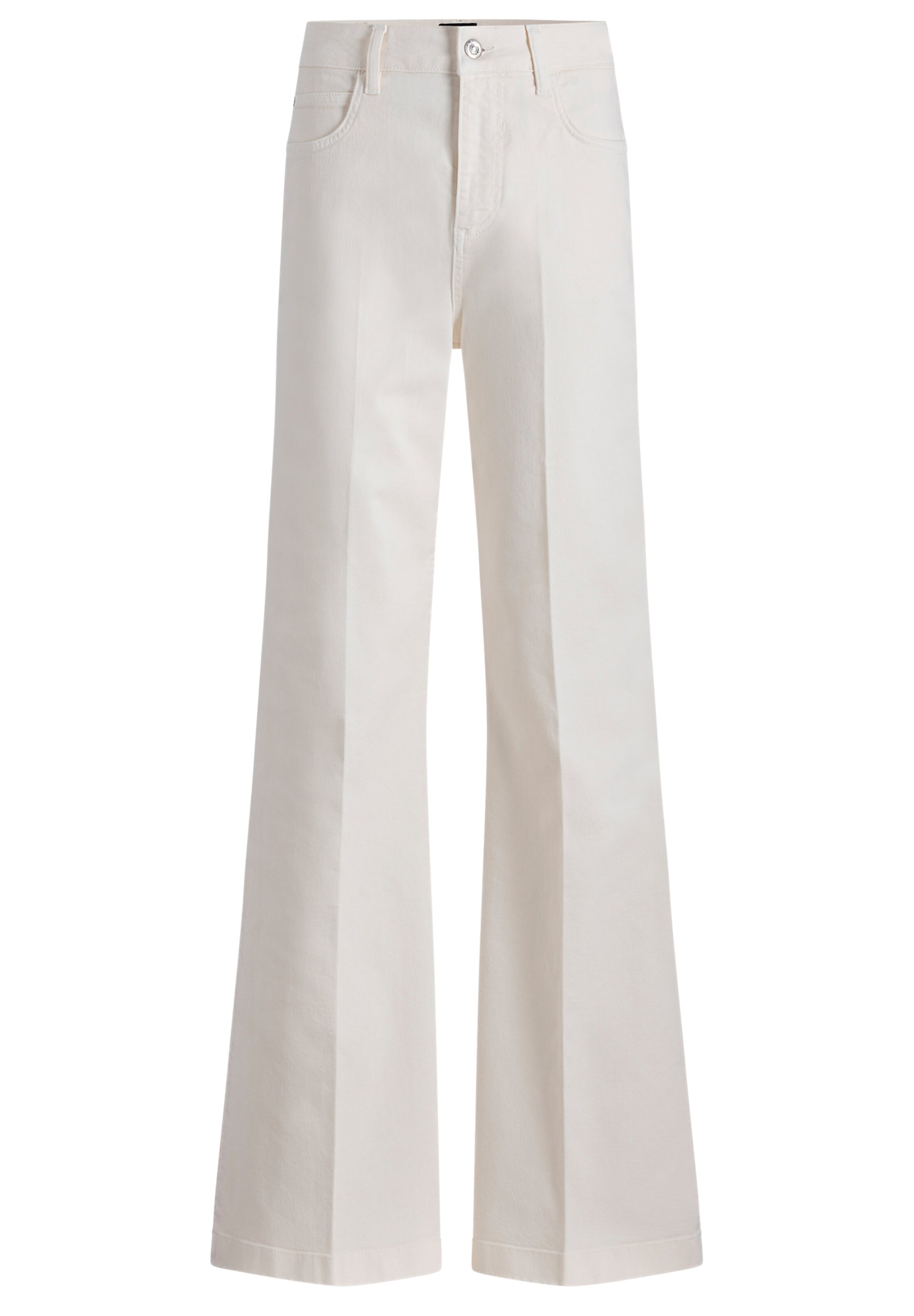 BOSS Flared Jeans 'Rosalya' in Weiß: Vorderseite