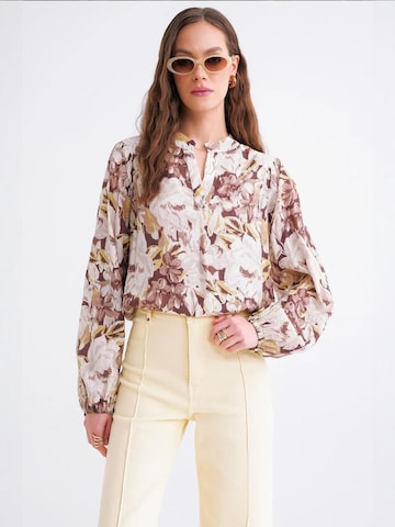 Chemisier MixRay en marron