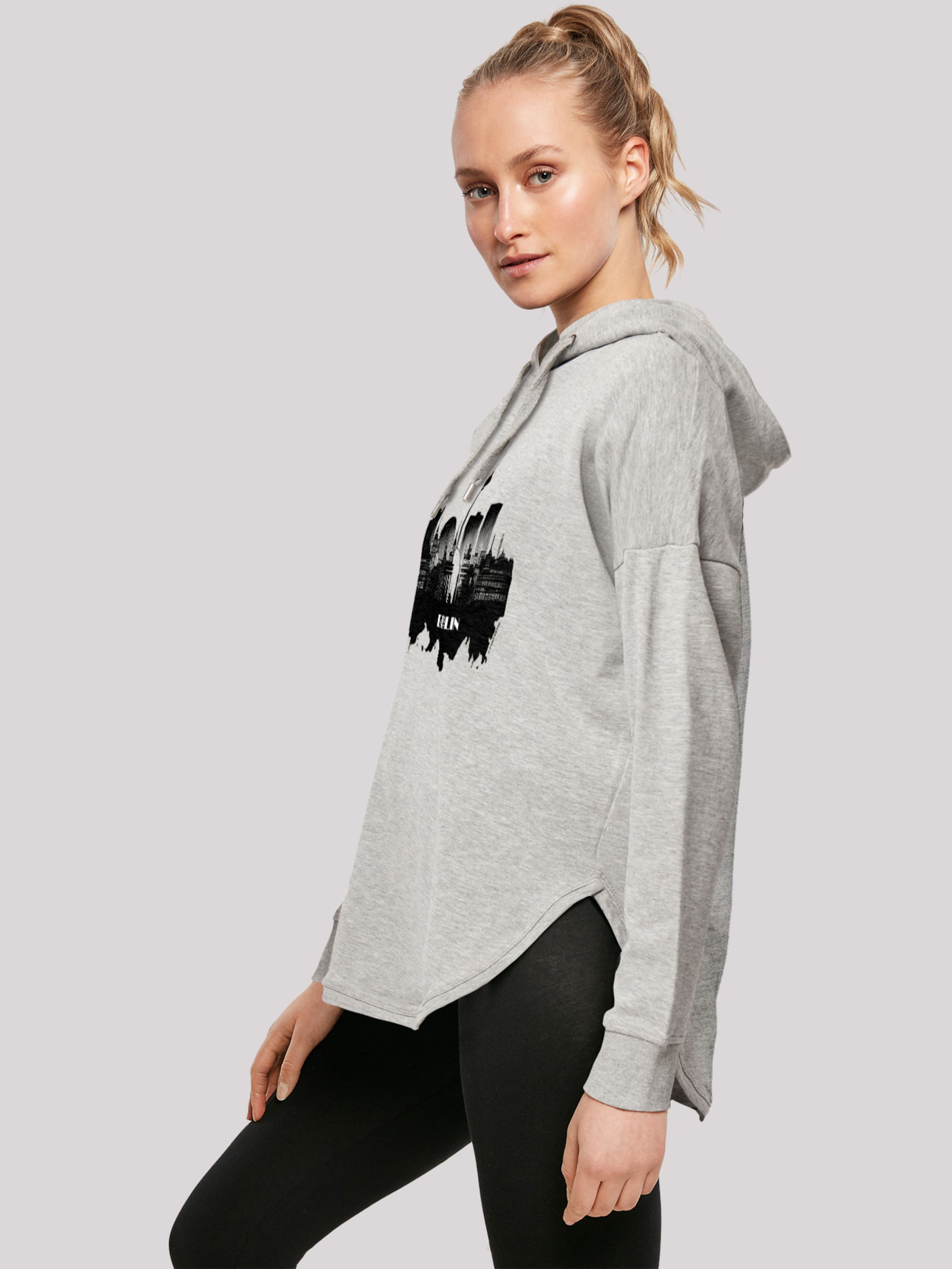 Grau YOU | - Collection ABOUT \'Cities skyline\' Sweatshirt Berlin F4NT4STIC in