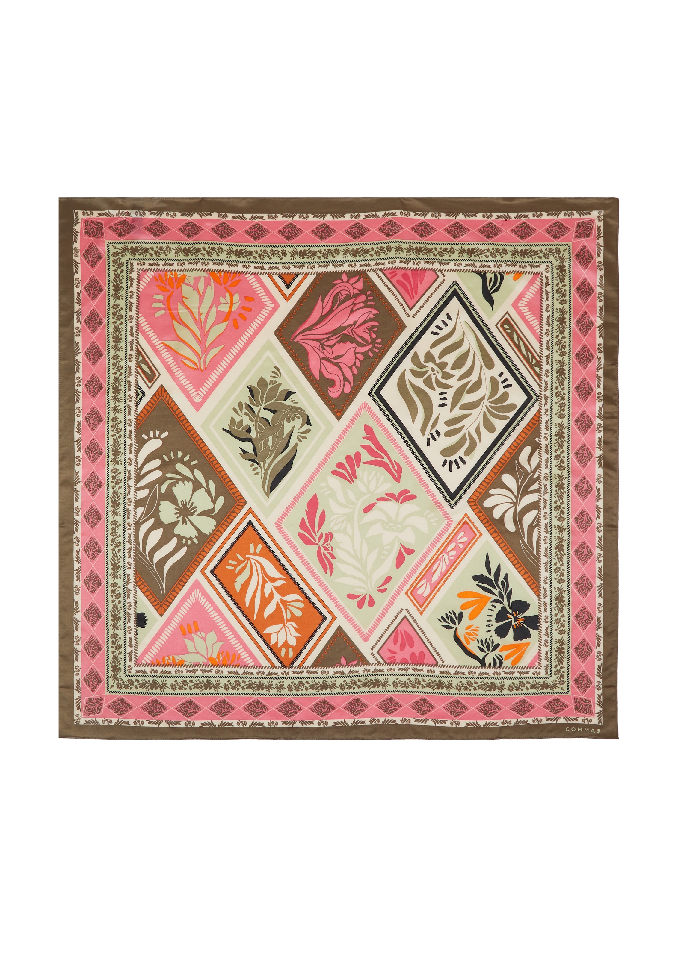 COMMA Doek in Roze: voorkant