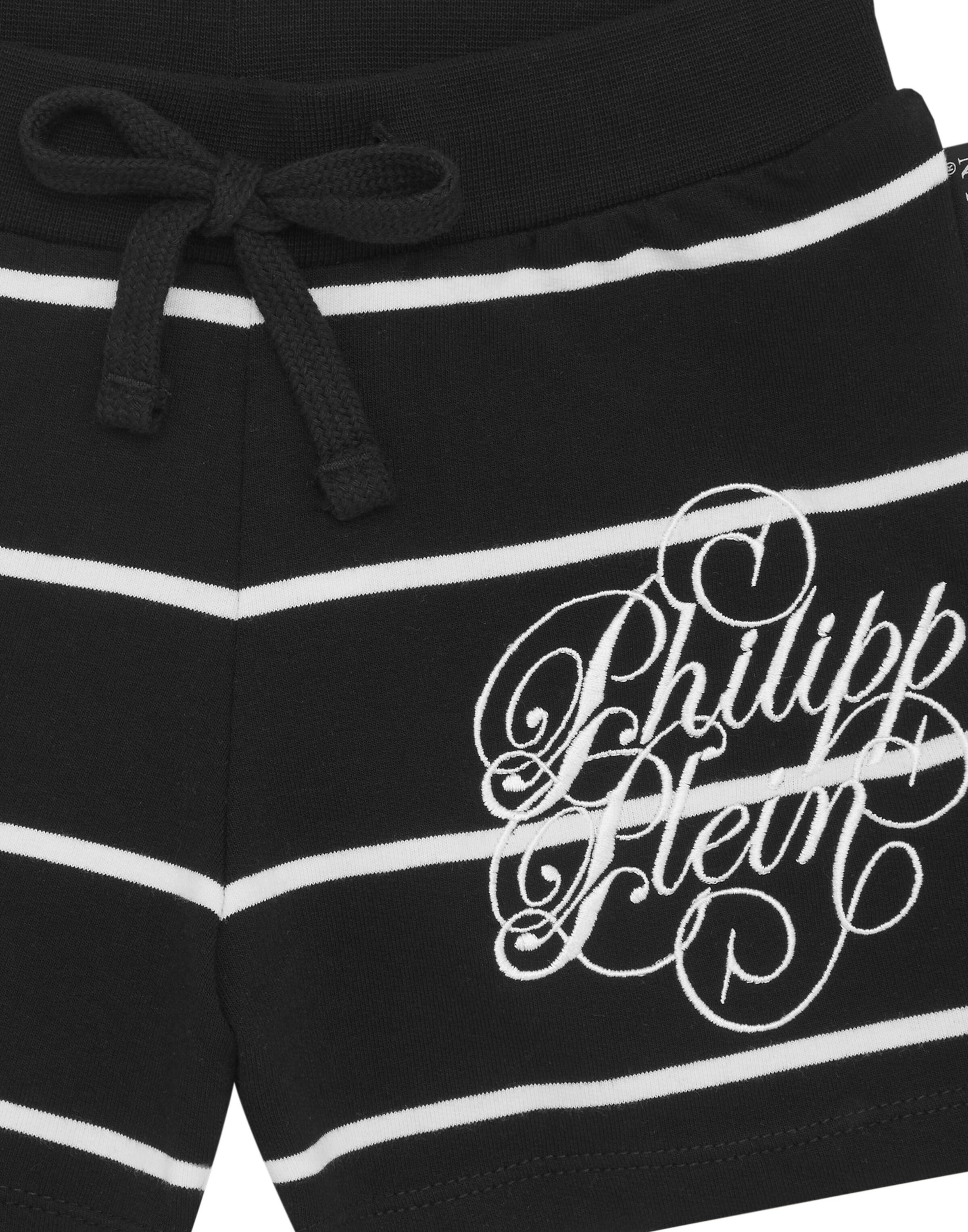 Philipp Plein Regular Shorts in Schwarz