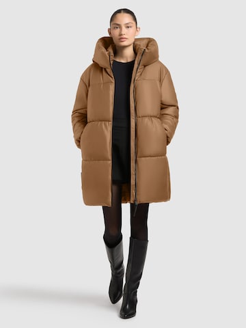 khujo Winter coat 'Lorsa' in Brown