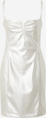 HUGO Red Dress 'Kateresa' in Silver: front