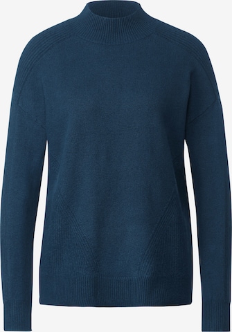STREET ONE Sweater in Blue: front