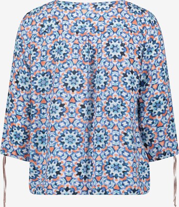 Cartoon Blouse in Blauw