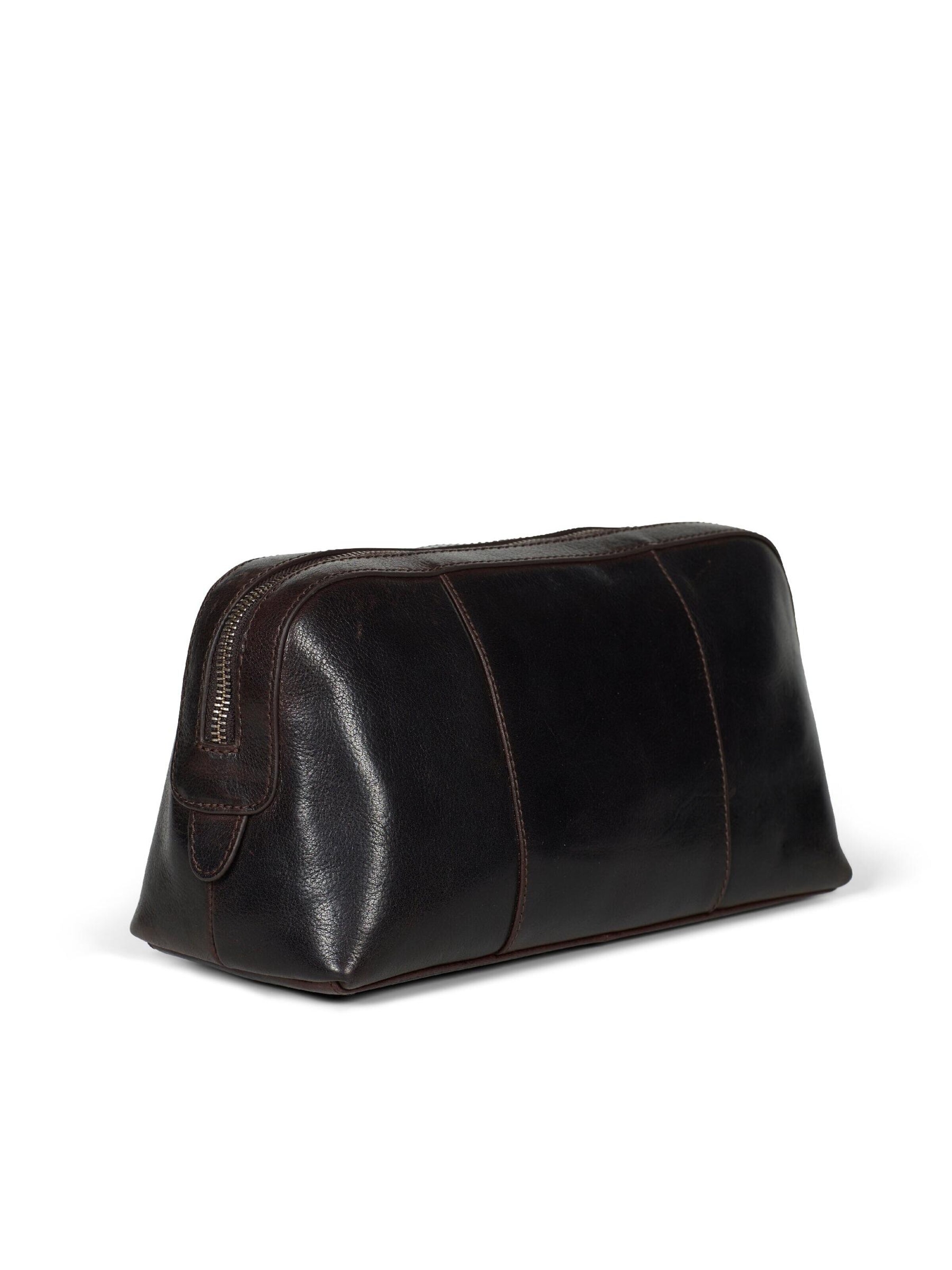 Nécessaire 'Washbag Bradley Dark Brown' di Howard London in marrone