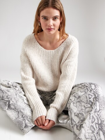 Sublevel Pullover in Beige: Vorderseite