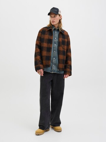 Giacca di mezza stagione 'JJHANK' di JACK & JONES in marrone