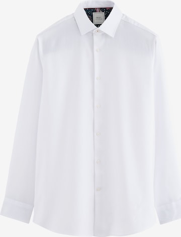 Coupe regular Chemise business Next en blanc : devant