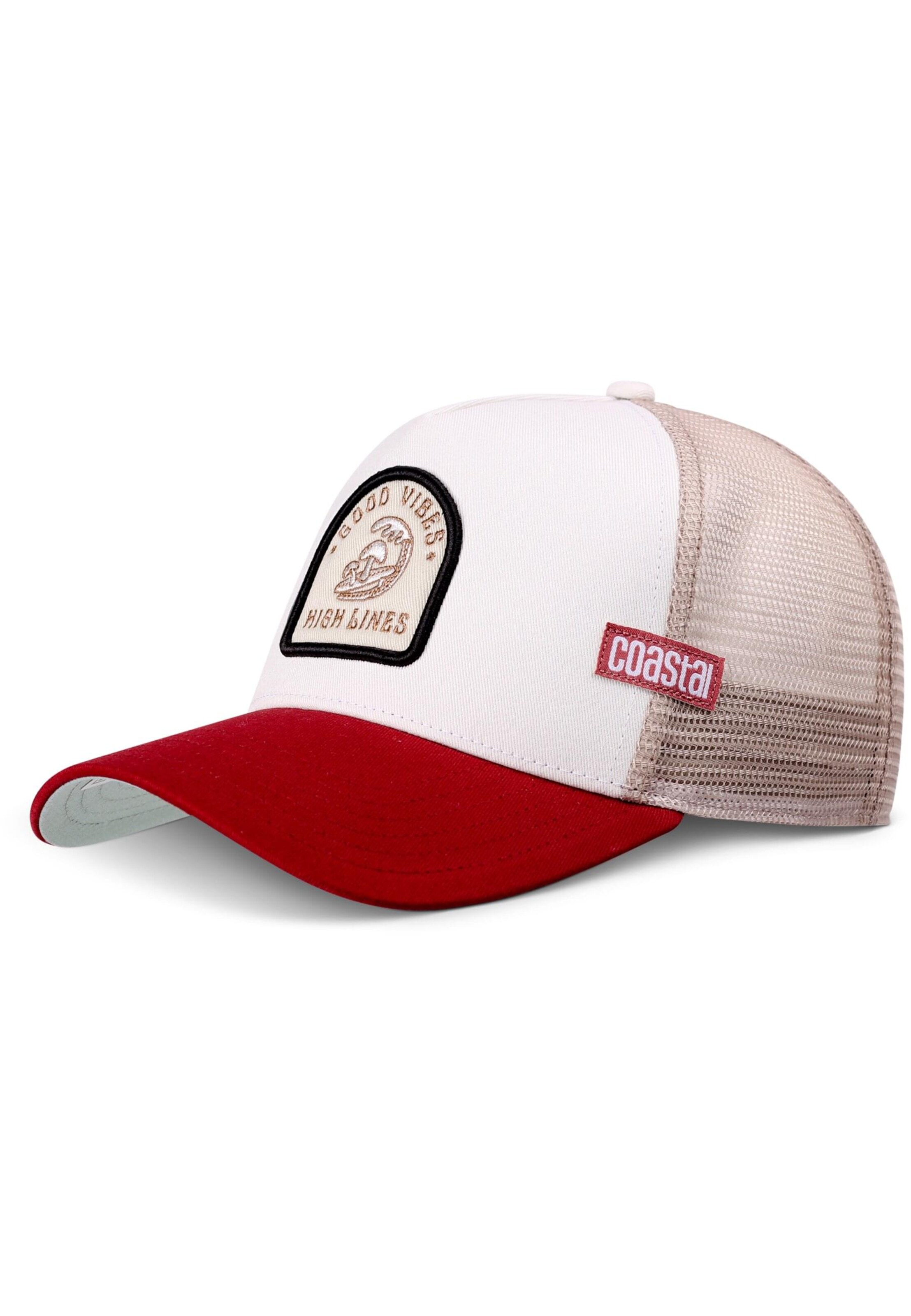 Coastal Kšiltovka 'High Lines' – bílá: přední strana