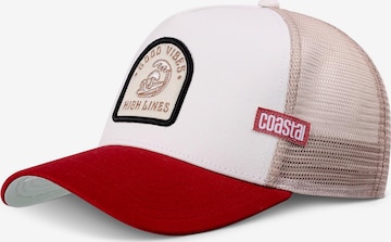 Cappello da baseball 'High Lines' di Coastal in bianco: frontale