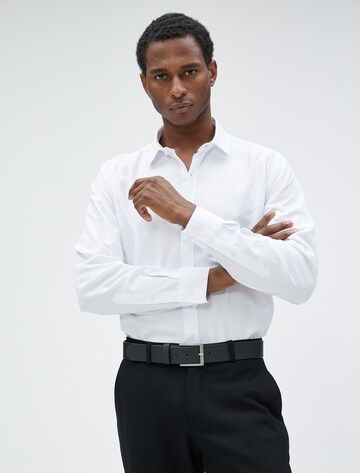 Koton Regular fit Button Up Shirt in White