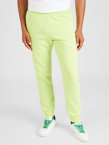 ADIDAS ORIGINALS Tapered Pants 'Trefoil Essentials' in Green: front