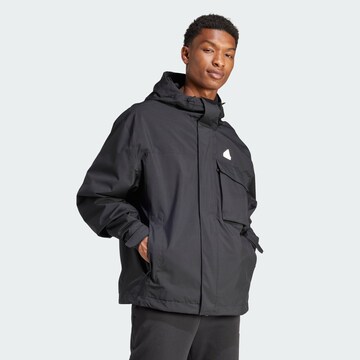 ADIDAS SPORTSWEAR Outdoorjas in Zwart: voorkant