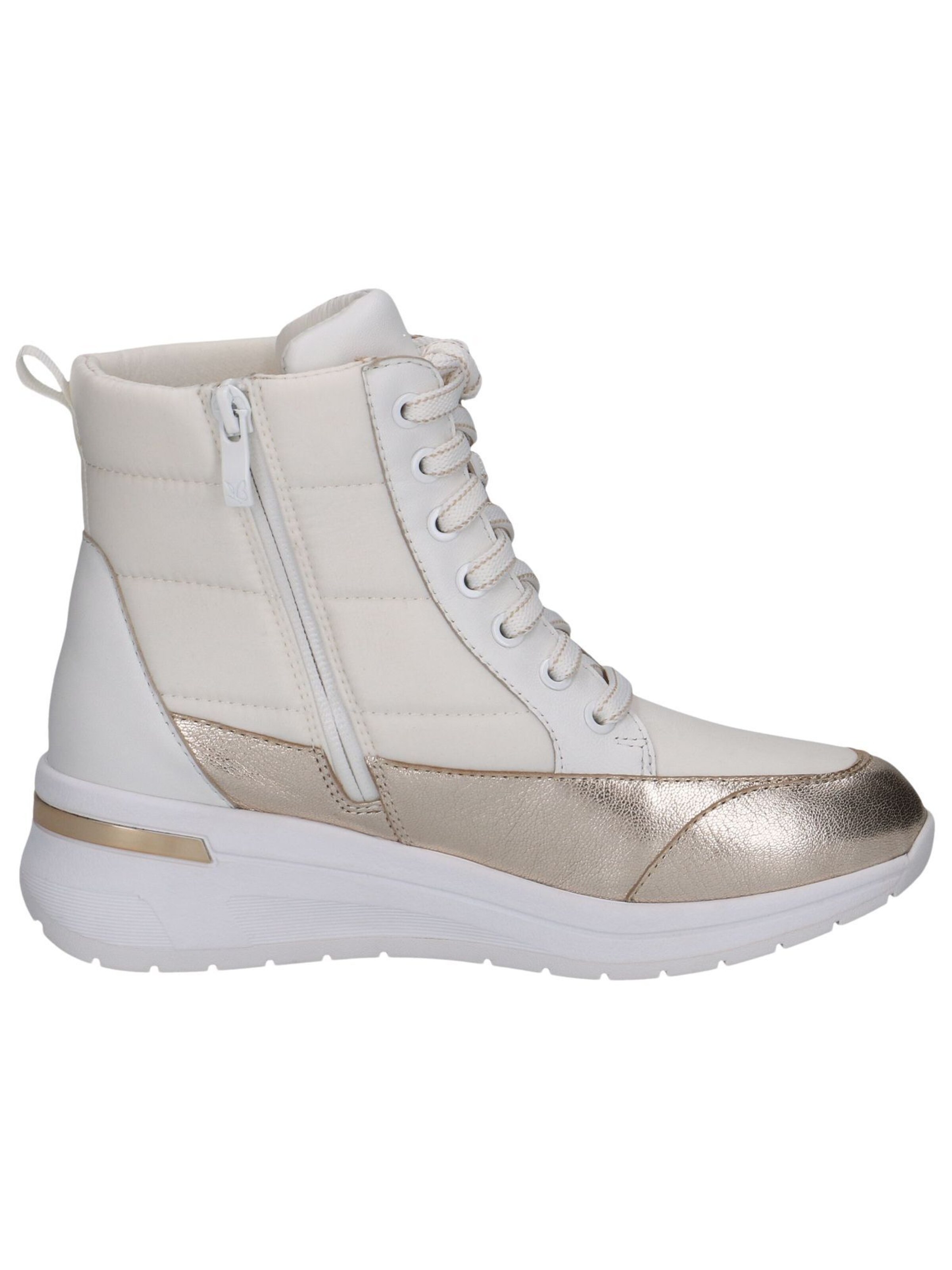 CAPRICE Schnürstiefelette in Weiß