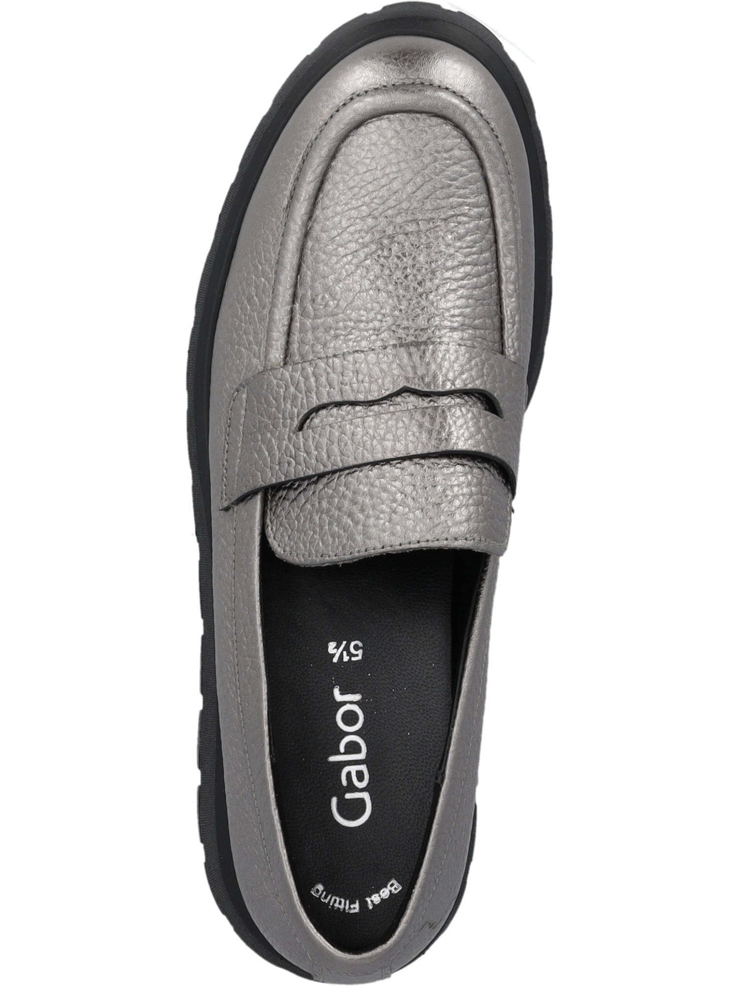 GABOR Classic Flats in Grey