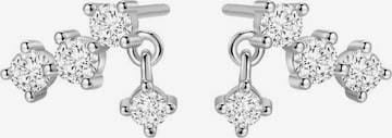 Boucles d'oreilles 'Starlit Drop' Hey Happiness en argent : devant