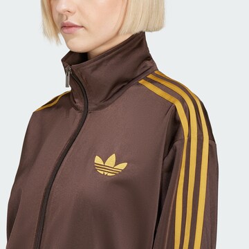 ADIDAS ORIGINALS Sweatjacke 'Adicolor Classic Firebird' in Braun