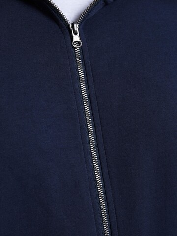 Jack & Jones Plus Sweat jacket in Blue