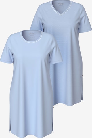 Ulla Popken Nightgown in Blue: front