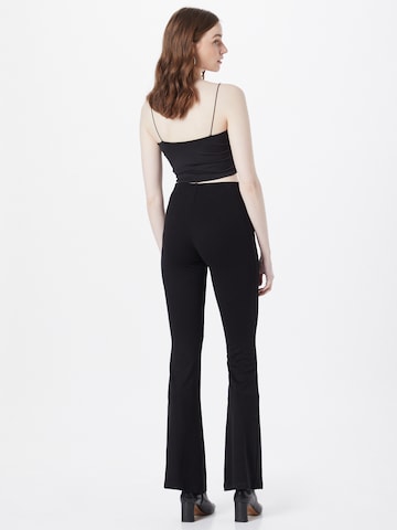 évasé Pantalon Tally Weijl en noir