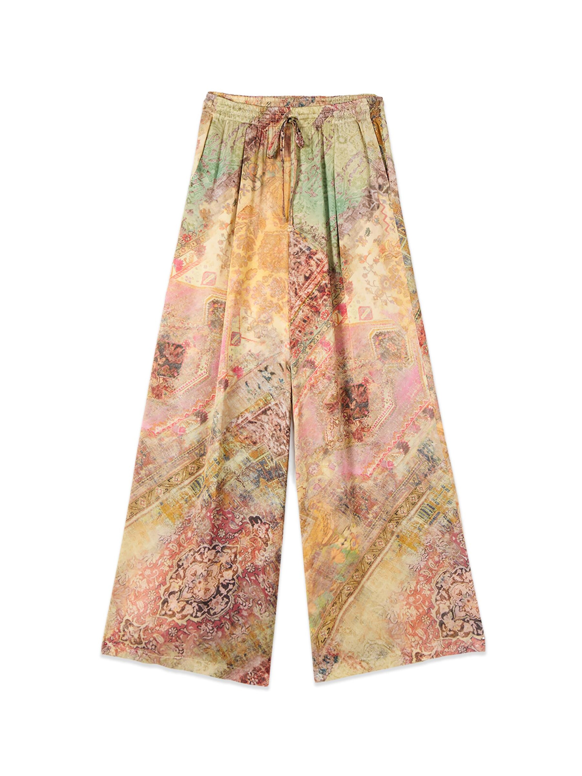 oltre Baggy Broek in Beige: voorkant