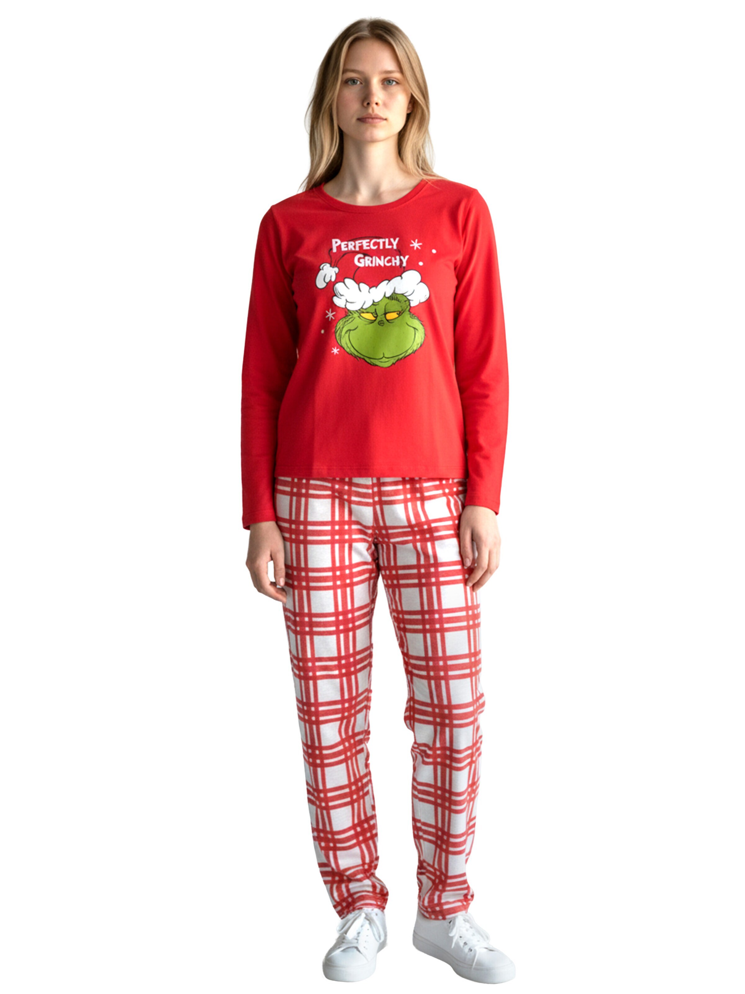 The Grinch Pyjama 'Perfectly Grinchy'‌‌‌‌‌‌‌‌ in Rot
