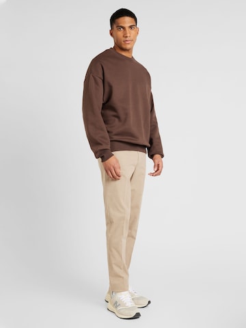 BOSS Black Slim fit Chino trousers 'Kaito1' in Beige