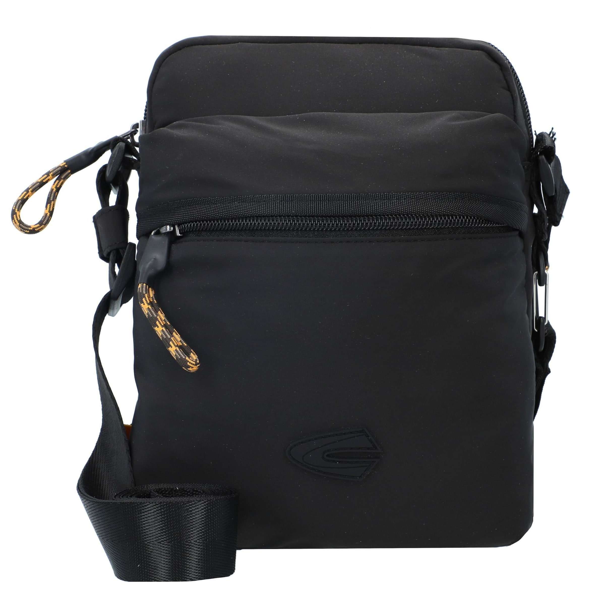 CAMEL ACTIVE Olkalaukku 'Terra' värissä musta: etupuoli