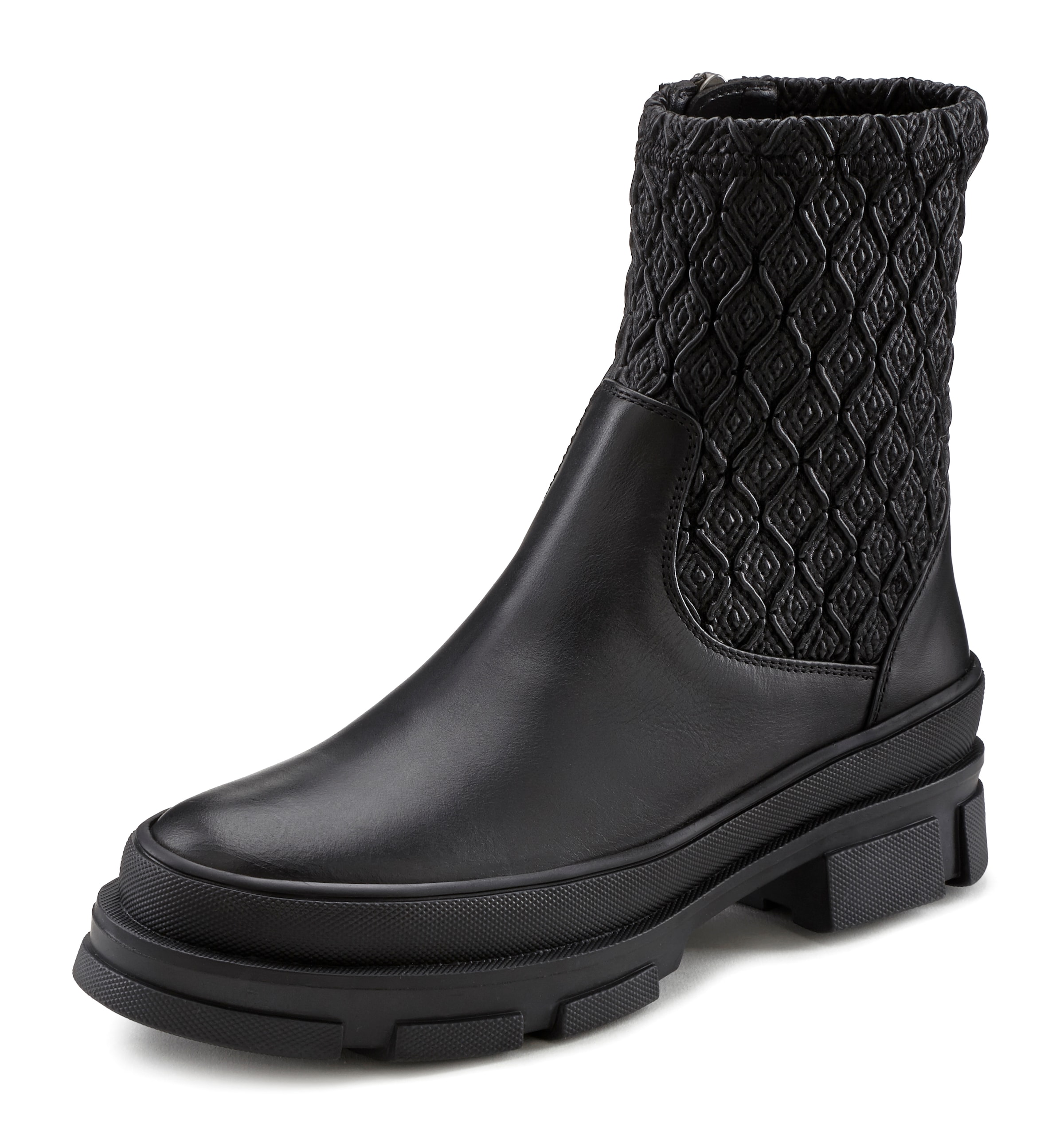 LASCANA Stiefelette in Schwarz: Vorderseite