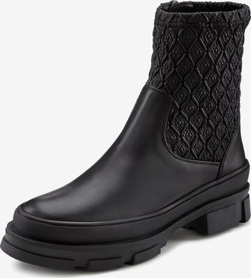 Bottines LASCANA en noir : devant