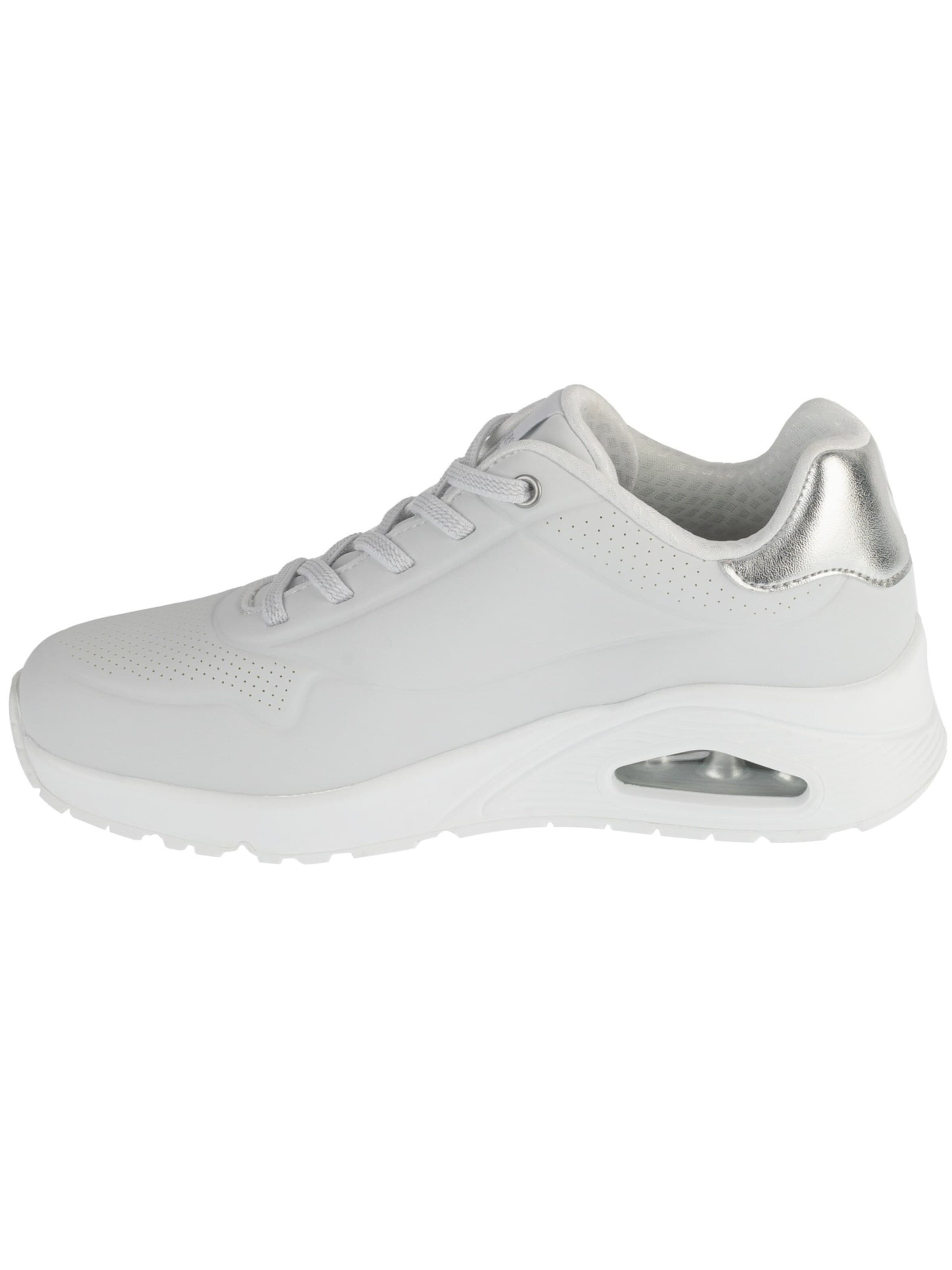 SKECHERS Låg sneaker 'Skechers Uno-Shimmer Away' i vit