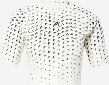 ADIDAS PERFORMANCE Funkční tričko 'Brand Love' – bílá: přední strana