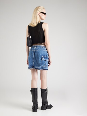 Jupe 'VIVETTE' GUESS en bleu