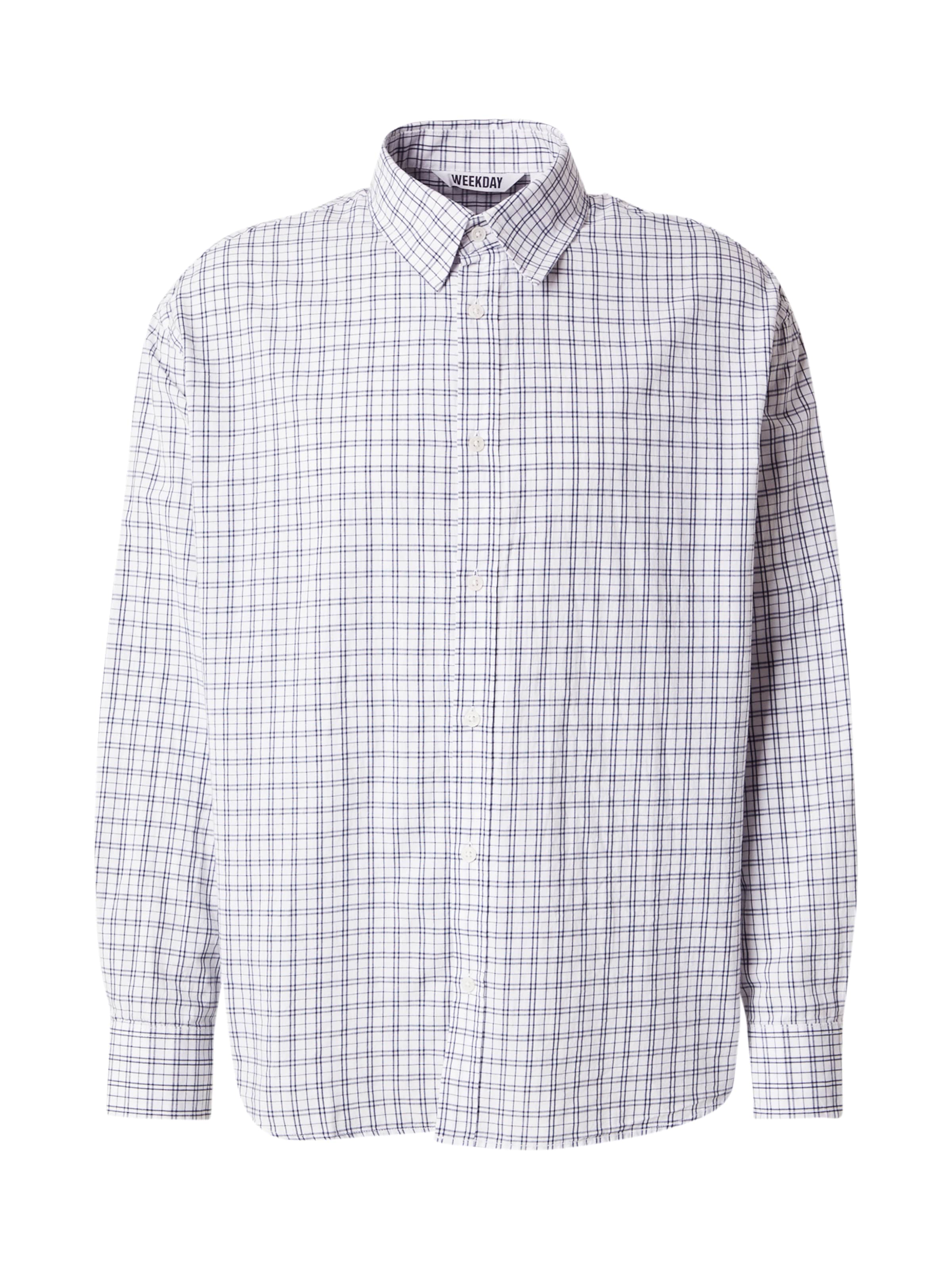 balts WEEKDAY Komforta piegriezums Krekls: no priekšpuses